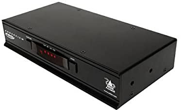 Adder Pro: 4 port - USB 2.0, DVI and audio KVM switch. UK, AV4PRO-DVI-UK (and audio KVM switch. UK power supply.)