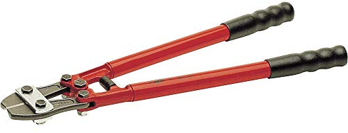 NWS 156-250 Nummer 156 Hebelbolzenschneider, silber/rot, 250 mm