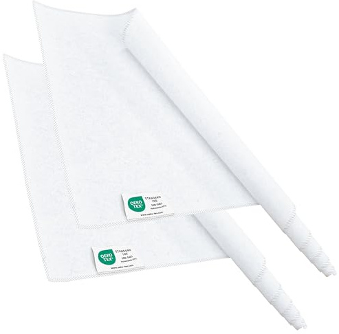 Matratzen Perfekt Matratzenunterlage 2er Set 80x200 cm | atmungsaktivem Filz Schoner schützt Textilien vor Abrieb durch den Lattenrost Verhindert Druckstellen sowie Verschmutzungen