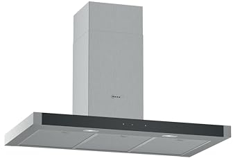 Neff D94BHM1N0B N 50, Built-in Wall-mounted cooker hood 90 cm Stainless steel
