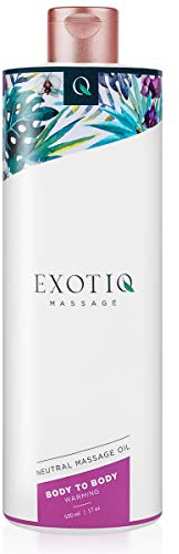 Exotiq Neutrales Massageöl - Wärmendes Körper-zu-Körper - 500ml