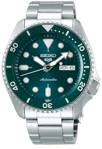 Seiko Men's Analogue Automatic Watch with Stainless Steel Strap SRPD61K1