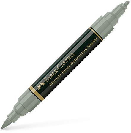Faber-Castell - 160533 - Aquarellmarker A. Dürer 233, 5 Stück Farbe: Kaltgrau IV