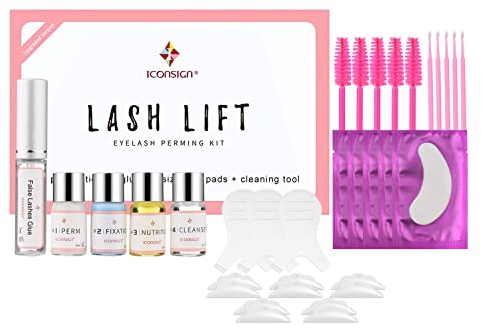 Bestauty Kit Laminazione Ciglia, Laminazione Ciglia Kit Completo, Kit Extension Ciglia, Kit Professionale Semipermanente per Ciglia, Adatto per Uso Quotidiano e in Salone.