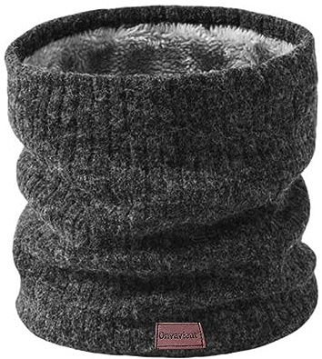 Onvavient Sjal herr vinter, vinter halsslang skidåkning, tubhalsduk halsduk halsvärmare ansiktshalsduk fleece loop halsduk män kvinnor, varm tjock tubhalsduk halsvärmare sport motorcykel cykel