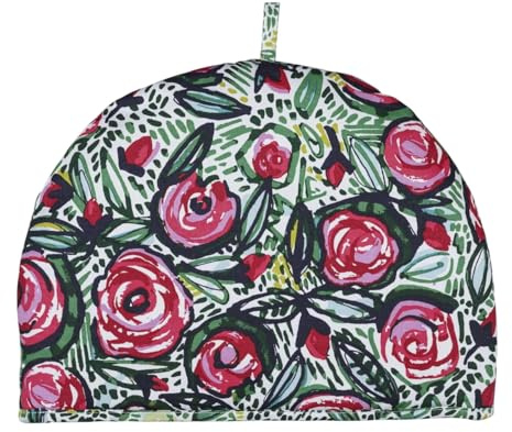Ulster Weavers Teewärmer mit Rosenmotiv, 35 x 35 cm, 100% Baumwolle, Garten-Teekannenwärmer, Blumen-Küchenzubehör und Geschenke