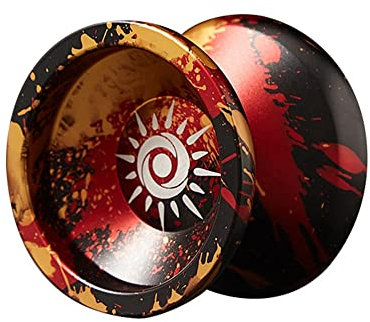 Lckiioy Wettbewerbsfähige Yo-Yos mit Ballsaiten, Extra Langes Leerlauf-Yoyo für Yo-Yo-Spieler mit 10 Yo-Yos