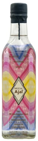 Mezcal Ajal | 100% Cenizo Agave | IWSC Gold prämiert - Artesanal - Handgefertigt in Durango, Mexiko | Leicht rauchig und mild, Perfekt für Cocktails oder zum puren Genuss | 40.5%