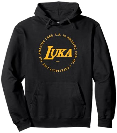 LUKA - L.A. FINDE ICH SUPER, BESONDERS DIE AUTOS TRAINING Pullover Hoodie