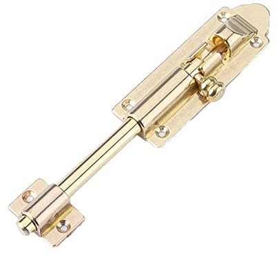 Türschloss, Antiker Riegelriegel, Schieberiegelriegel, 4 Zoll, Schieberiegelschloss, verdickter Kupferriegel, Schiebeschloss for Tür, Schieberiegelschloss, Schieberiegelriegel(8cm)