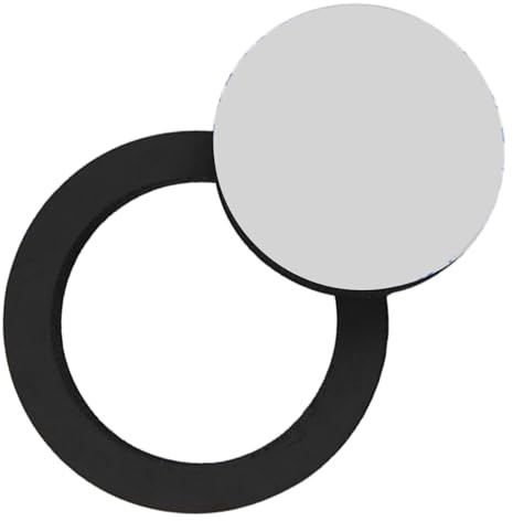 Paodduk 4 Pieces Car Door Speaker Foam Ring Car Door Speaker Insulation Foam Pads Self-Adhesive Sponge High Rebound Vehicle Speakers Foams For 6.5 Inch Doors Speakers