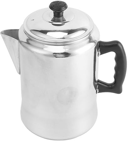 Jectse Bollitore per tè in Aluminio da 3 Litri, Conduzio Rapida del Calore, Beccuccio a Forma di V, Comodo e Pratico, Facile Regolazione della Temperatura per tè Al Latte Liscio