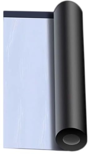 Tela Asfaltica Autoadhesiva, Cinta de Butilo, Cinta Selladora Impermeable, Cinta Bituminosa, Cinta Adhesiva Impermeable para Tejados para Goteras en Techos, Grietas Superficiales(0.5x5m)