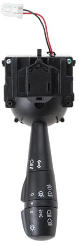 ACOLY Interruptor de palanca de intermitentes de columna de dirección compatible con Renault Clio Captur Trafic Twingo Dacia, etc., interruptor de columna de 15 pines 8201167981