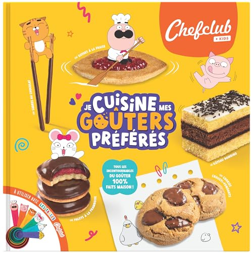 Je cuisine mes goûters préférés