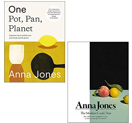 Anna Jones Collection 2 Books Set (One: Pot, Pan, Planet, The Modern Cook’s Year)