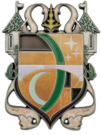 Dungeons & Dragons begränsad upplaga Silverymoon Insignia medaljong