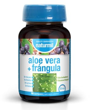 Naturmil | Aloe Vera + Frángula - 90 Comprimidos | Rhamnus Frangula, Aloe Barbadensis