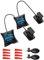 eSynic 2PCS Bolsa de Bombeo de Cuña de Aire con Bomba de Pie y Bomba Manual, Cuña Inflable de 350 kg Kits de Cuña de Aire para Levantar Ventanas, Puertas, Lavadoras, Congeladores,etc