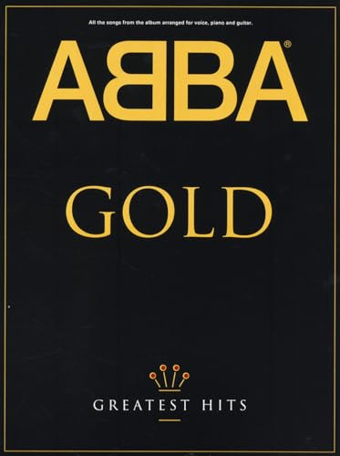 Abba : gold - greatest hits - piano, voix, guitare