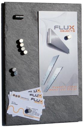 Pinwand-Board/Magnet-Memo-Tafel aus Schiefer in 30 cm x 20 cm