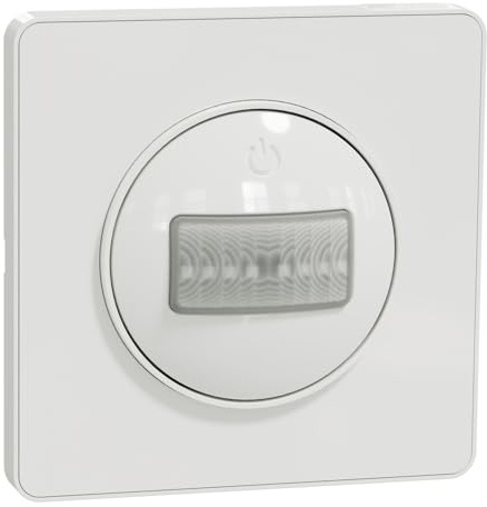 Schneider Electric - Odace, détecteur de présence et de mouvement Blanc, spécial rénovation, 2 fils - S520524