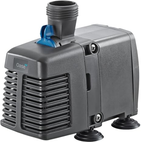 OASE 42658 OptiMax 3000, Aquarium Pumpe für Süß und Meerwasser Aquarien, regulierbarer Wasserdurchfluss, 3000 l/h, 55 W | Für Süß- und Meerwasser, Regulierbarer Wasserdurchfluss