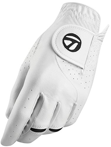 TaylorMade Golf STRATUS TECH CADET GLOVE 2-PACK (WHITE, SMALL), WHITE(SMALL, WORN ON LEFT HAND)