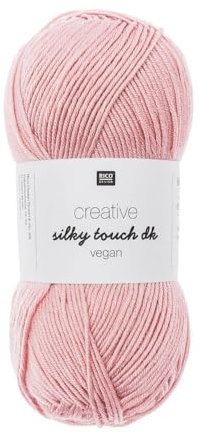 Wolle Rico Design – Creative Silky Touch DK – 100 g – 100% Acryl Rose