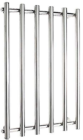 KLZUOPT Scaldasalviette Elettrico Scaldasalviette, Bagno Domestico 88W Stendino Asciugamano Elettrico A 6 Barre, Portasalviette di Design A Parete in Acciaio Inossidabile per Bagno,Hardwire