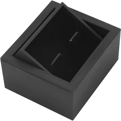 Manschettenknopf-Box, Manschettenknopf-Vitrine, tragbare kleine Manschettenknöpfe, Verpackungsbox, Schmuck-Aufbewahrungsbox für Valentinstag,