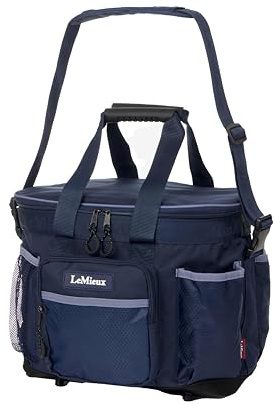 LeMieux Grooming Bag - Strong and Waterproof - Adjustable Shoulder Strap - Navy