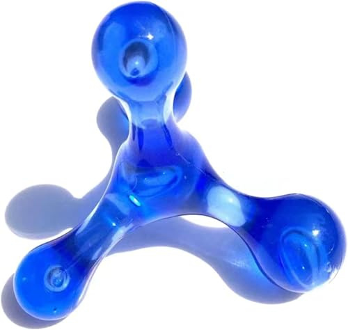 Trigger Point Massager Tool - Hand Held Portable TriggerPoint Press Massagers Reflexology Body Massager, Trigger Point Massager for Back, Neck, Arms and Legs, Relaxation Gift (Blue)