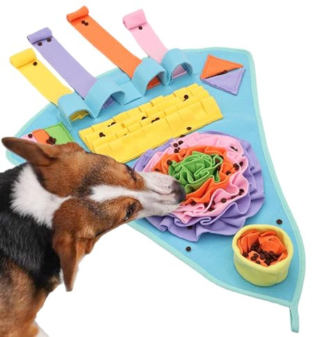 Cucciolo liscio stuoia di scavo per cani | Progettazione di Tappeto per cani - Stuoia di annusare cucciolo per l'alimentazione lenta per prevenire il soffocamento