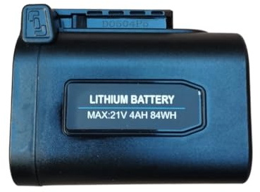 Batteria al Litio RaDò 21V 4Ah 84Wh per Utensili Elettrici Compatibile Laecabv con Lacabv, Meukuu, SWANSOFT Batteria di Ricambio forbici potatura ad Alte Prestazioni