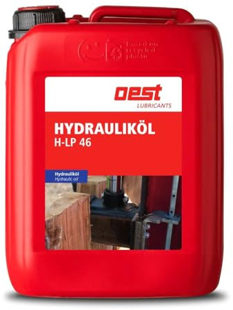 OEST Hydrauliköl HLP 46 – Hochleistungs Hydrauliköl nach DIN 51524-2 | Verschleißschutz & hohe Alterungsstabilität | für Hydraulikanlagen, Baumaschinen, Industrie & Landmaschinen (5L)