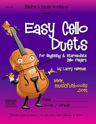 Easy Cello Duets: for Beginning and Intermediate Cello Players