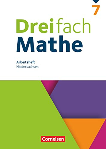 Dreifach Mathe - Ausgabe N - 7. Schuljahr: Arbeitsheft mit Lösungen