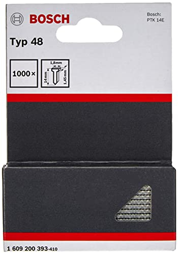 Bosch 1 609 200 393 - Clavo tipo 48-1,8 x 1,45 x 14 mm (pack de 1000)