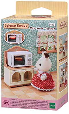 Sylvanian Families Microwave Cabinet - dollhouse furniture 5443