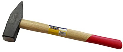 kippen 1156L7 - Martello da Banco Tipo Tedesco gr.1500 con Impugnatura in Legno Verniciato.