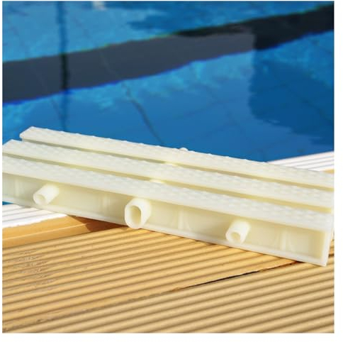 XPLKQXE Abflussabdeckplatte Für Schwimmbäder, Duschablaufgitter, Dachrinnen-Überlaufgitter Aus ABS-Kunststoff, Kanalrost-Abflusssiebe (Farbe : Beige-7.1in, Größe : 2pcs)