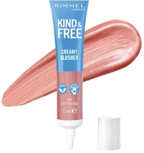 Rimmel Kind & Free Creamy Blusher 15ml 003 Copper Kiss