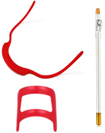 Herramienta de modelado de barba para hombres, guía de trazado para cortar barba, plantilla, lápiz, suministros de peluquería