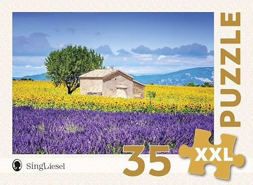 Demenz-Puzzle: Provence. Das Demenz-Puzzle-Spiel mit 35 Puzzle-Teilen im XXL-Format: Der Puzzle-Spiele-Spaß bei Demenz. Ideal als Geschenk, ... Demenz (Demenz-Puzzle 35 Teile XXL, Band 4)