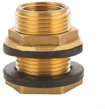 Yuanpgky Conector de latón para barriles de lluvia, tanques de agua y torres | /5.1 cm, 3/20.3 cm, 3/10.2 cm para NPT hembra x 3/10.2 cm, /5.1 cm, GHT macho | Para una larga duración, ajuste para (G3