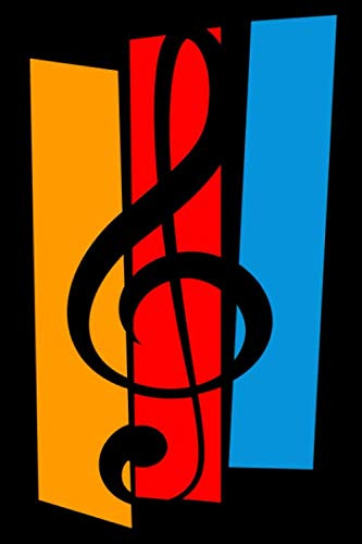 Notenbuch: Leeres Notensystem - blanko Notenzeilen - 120 Seiten - 6x9 Zoll (ca. Din A5) - leere Notenzeilen- für Musiker und Liedermacher