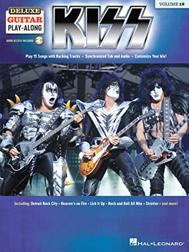 KISS DELUXE GUITAR PLAYALONG VOLUME 18