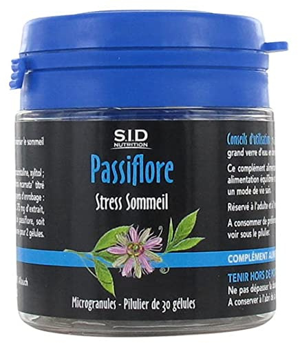 S.I.D Nutrition Stress Sommeil Passiflore 30 Gélules