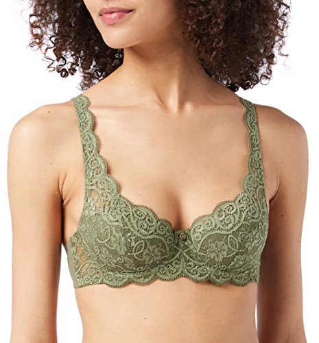 Triumph Women's Amourette 300 W X Bra, Sage Green, 32DD